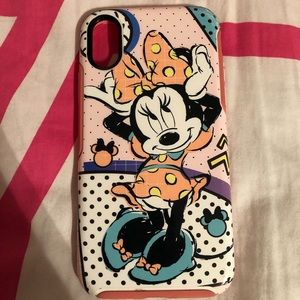 iPhone X  Minnie Mouse Otter box case